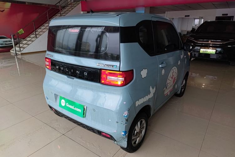 Used Wuling Hongguang MINIEV 2020 Freedom Version Lithium Iron Phosphate Rear Right 45 Deg