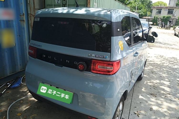 Used Wuling Hongguang MINIEV 2020 Enjoyment Model Lithium Iron Phosphate Rear Right 45 Deg