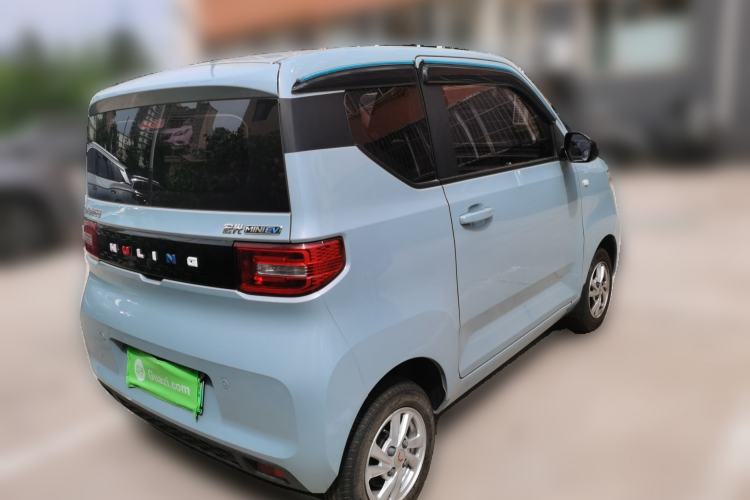 Used Wuling Hongguang MINIEV 2020 Freedom Version Lithium Iron Phosphate Rear Right 45 Deg