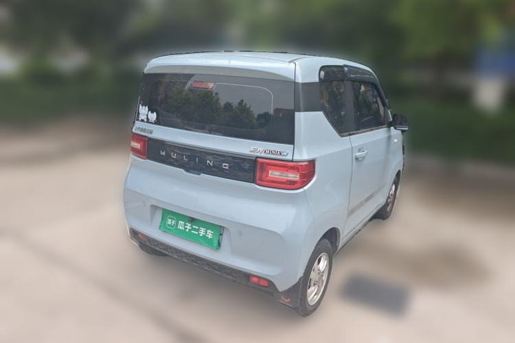 Used Wuling Hongguang MINIEV 2020 Enjoyment Model Lithium Iron Phosphate Rear Right 45 Deg