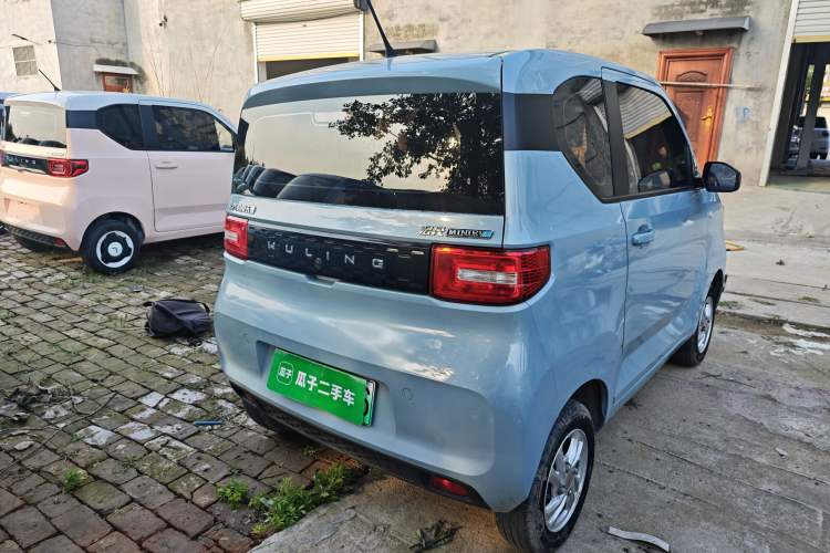 Used Wuling Hongguang MINIEV 2020 Freedom Version Lithium Iron Phosphate Rear Right 45 Deg