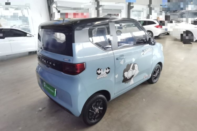 Used Wuling Hongguang MINIEV 2020 Enjoyment Model Lithium Iron Phosphate Rear Right 45 Deg