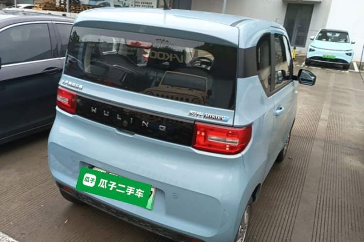 Used Wuling Hongguang MINIEV 2020 Freedom Version Lithium Iron Phosphate Rear Right 45 Deg