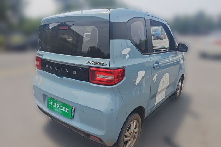 Used Wuling Hongguang MINIEV 2020 Zizai Version Lithium-NMC Rear Right 45 Deg