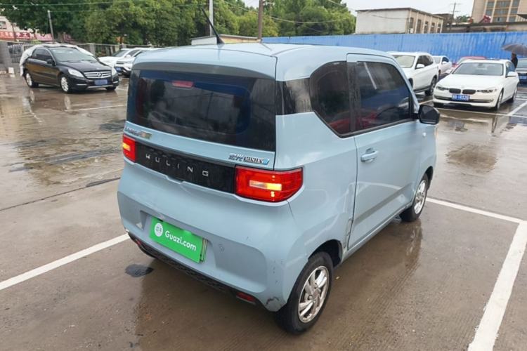 Used Wuling Hongguang MINIEV 2020 Enjoyment Model Lithium Iron Phosphate Rear Right 45 Deg