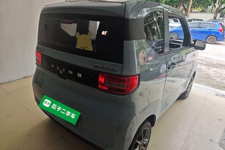 Used Wuling Hongguang MINIEV 2020 Enjoyment Model Lithium Iron Phosphate Rear Right 45 Deg