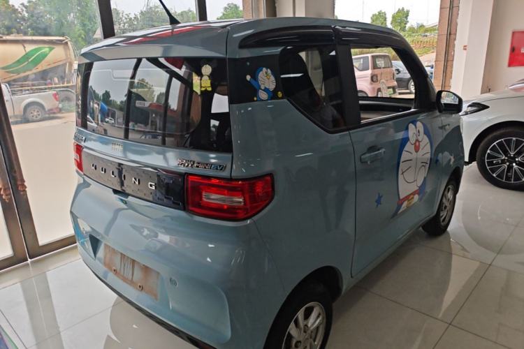 Used Wuling Hongguang MINIEV 2020 Freedom Version Lithium Iron Phosphate Rear Right 45 Deg