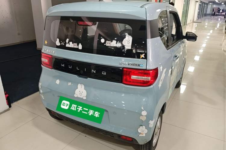 Used Wuling Hongguang MINIEV 2020 Freedom Version Lithium Iron Phosphate Rear Right 45 Deg