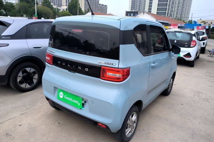 Used Wuling Hongguang MINIEV 2020 Freedom Version Lithium Iron Phosphate Rear Right 45 Deg