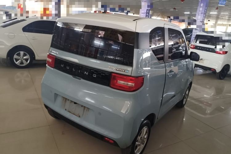 Used Wuling Hongguang MINIEV 2020 Enjoyment Model Lithium Iron Phosphate Rear Right 45 Deg