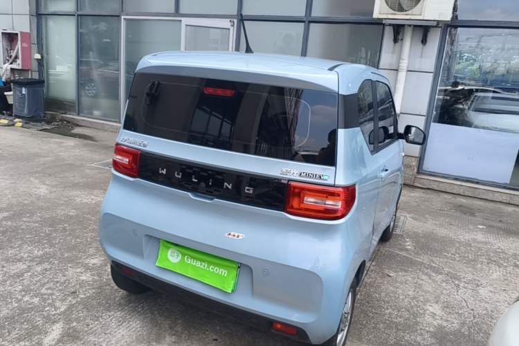 Used Wuling Hongguang MINIEV 2020 Enjoyment Model Lithium Iron Phosphate Rear Right 45 Deg