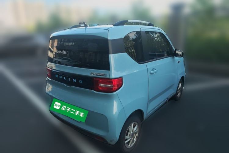 Used Wuling Hongguang MINIEV 2020 Enjoyment Model Lithium Iron Phosphate Rear Right 45 Deg