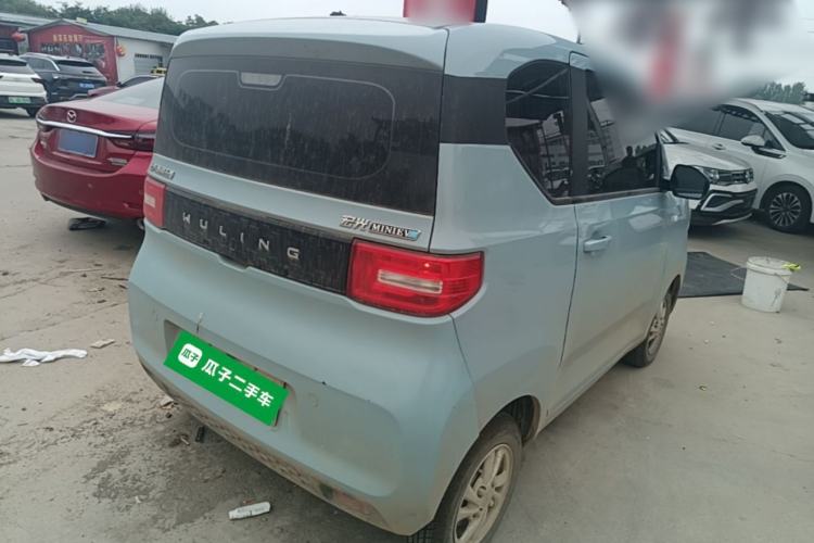 Used Wuling Hongguang MINIEV 2020 Enjoyment Model Lithium Iron Phosphate Rear Right 45 Deg