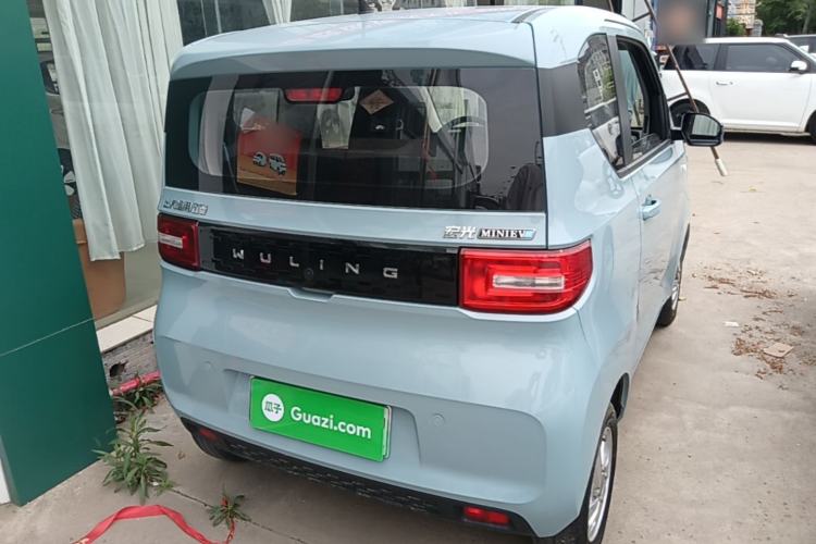 Used Wuling Hongguang MINIEV 2020 Enjoyment Model Lithium Iron Phosphate Rear Right 45 Deg