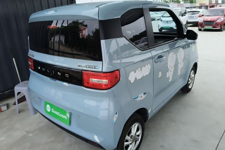 Used Wuling Hongguang MINIEV 2020 Enjoyment Model Lithium Iron Phosphate Rear Right 45 Deg