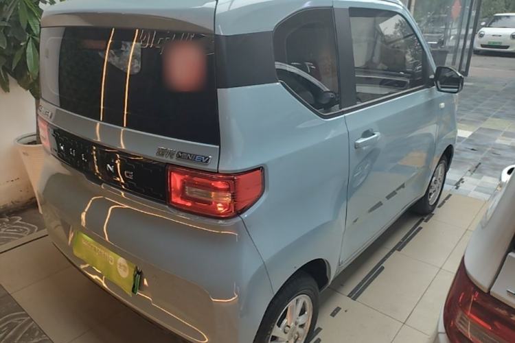 Used Wuling Hongguang MINIEV 2020 Freedom Version Lithium Iron Phosphate Rear Right 45 Deg