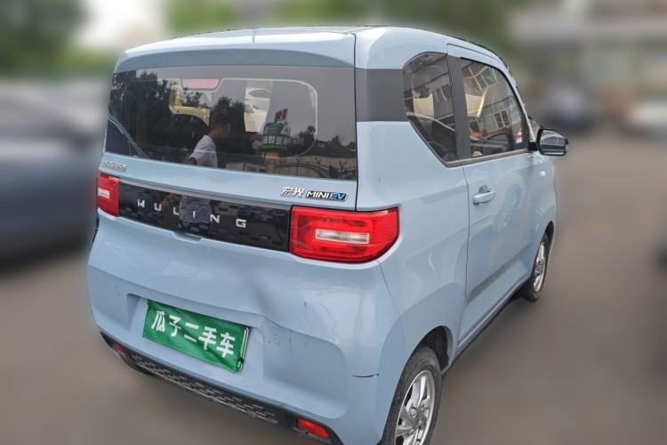 Used Wuling Hongguang MINIEV 2020 Zizai Version Lithium-NMC Rear Right 45 Deg