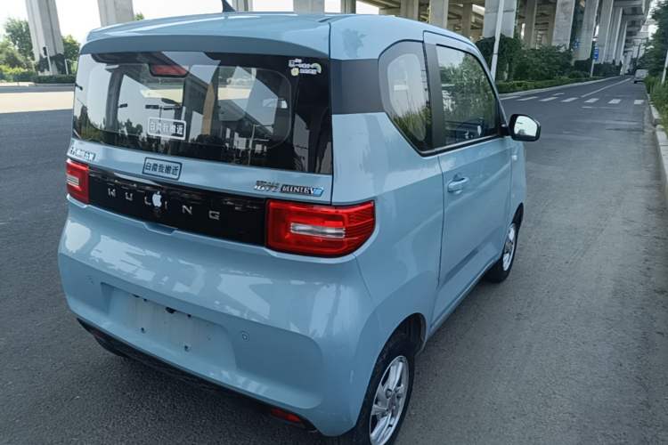 Used Wuling Hongguang MINIEV 2020 Enjoyment Model Lithium Iron Phosphate Rear Right 45 Deg