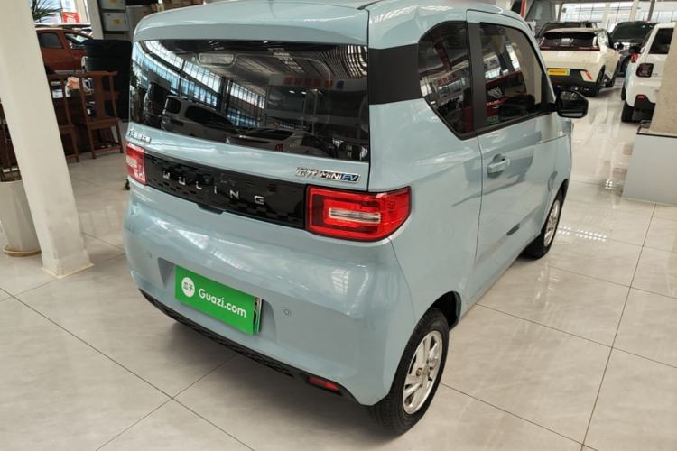 Used Wuling Hongguang MINIEV 2020 Enjoyment Model Lithium Iron Phosphate Rear Right 45 Deg
