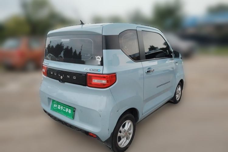 Used Wuling Hongguang MINIEV 2020 Enjoyment Model Lithium Iron Phosphate Rear Right 45 Deg