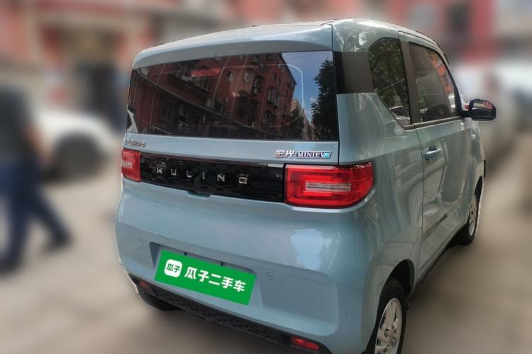 Used Wuling Hongguang MINIEV 2020 Freedom Version Lithium Iron Phosphate Rear Right 45 Deg