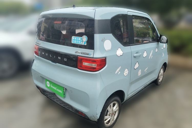 Used Wuling Hongguang MINIEV 2020 Zizai Version Lithium-NMC Rear Right 45 Deg