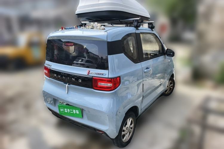 Used Wuling Hongguang MINIEV 2020 Freedom Version Lithium Iron Phosphate Rear Right 45 Deg