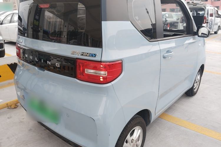 Used Wuling Hongguang MINIEV 2020 Enjoyment Model Lithium Iron Phosphate Rear Right 45 Deg
