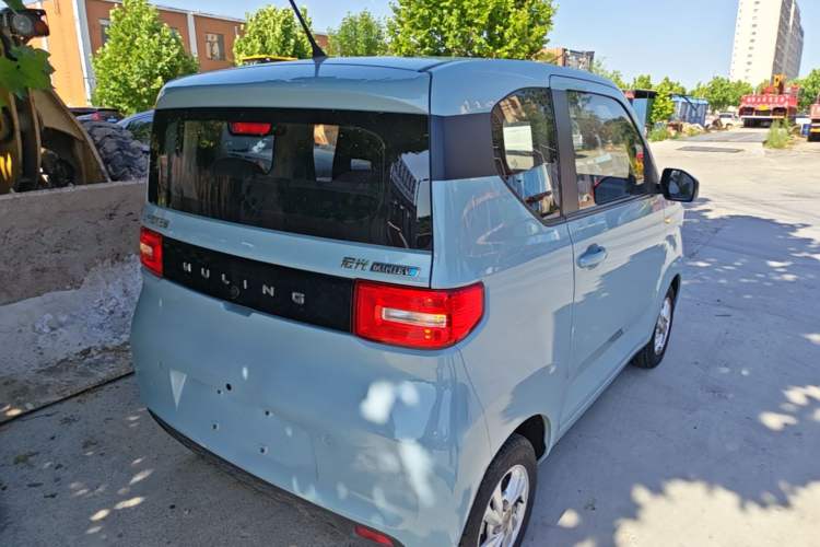 Used Wuling Hongguang MINIEV 2020 Enjoyment Model Lithium Iron Phosphate Rear Right 45 Deg