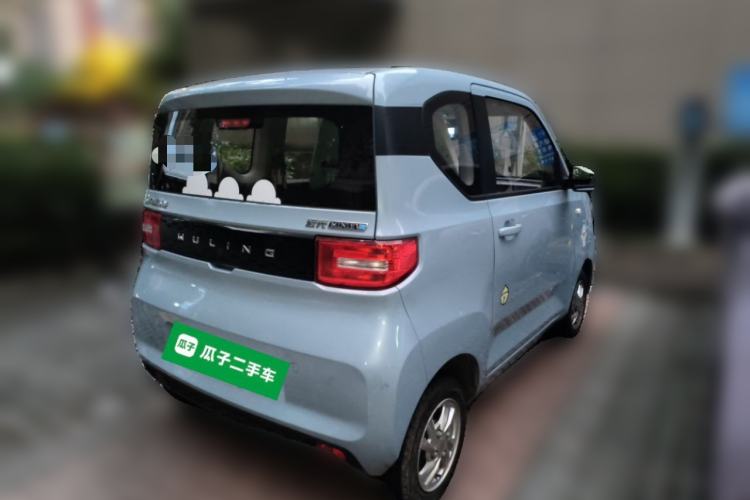 Used Wuling Hongguang MINIEV 2020 Freedom Version Lithium Iron Phosphate Rear Right 45 Deg