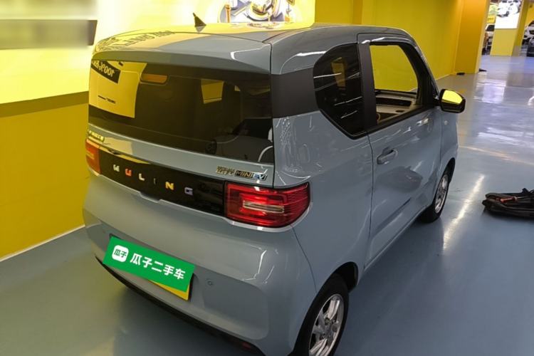 Used Wuling Hongguang MINIEV 2020 Enjoyment Model Lithium Iron Phosphate Rear Right 45 Deg
