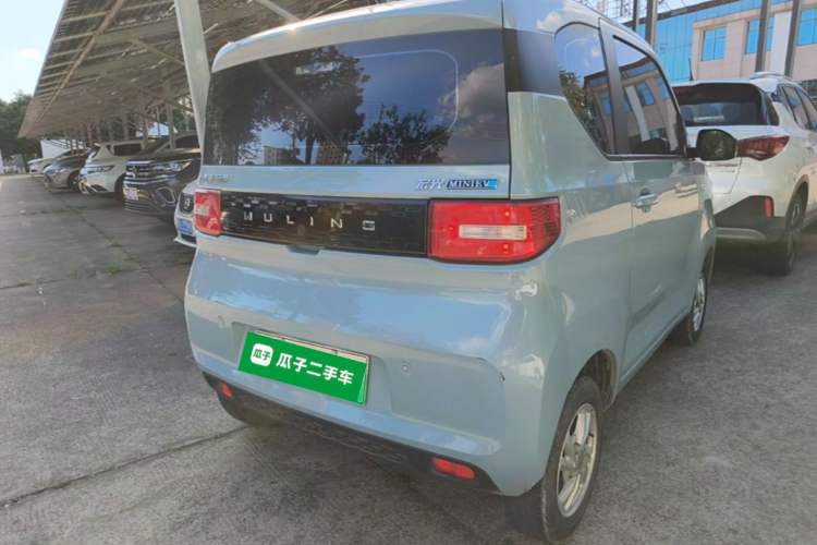 Used Wuling Hongguang MINIEV 2020 Freedom Version Lithium Iron Phosphate Rear Right 45 Deg