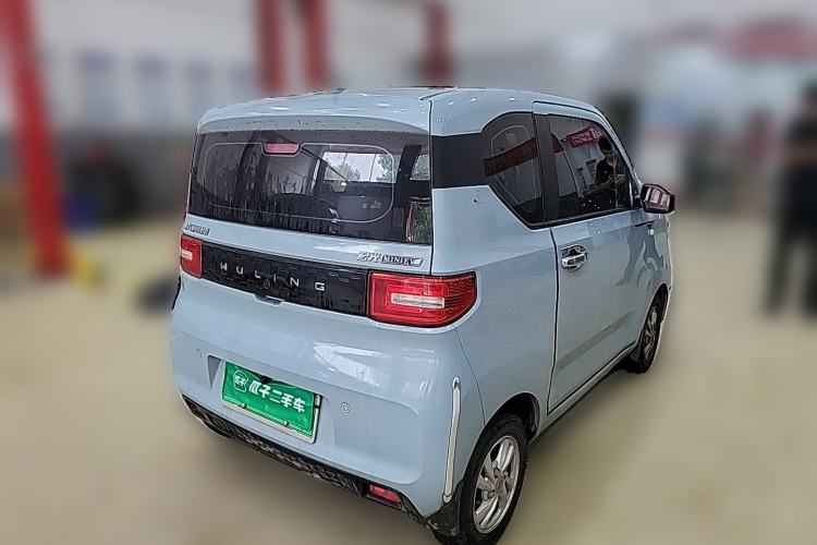 Used Wuling Hongguang MINIEV 2020 Enjoyment Model Lithium Iron Phosphate Rear Right 45 Deg