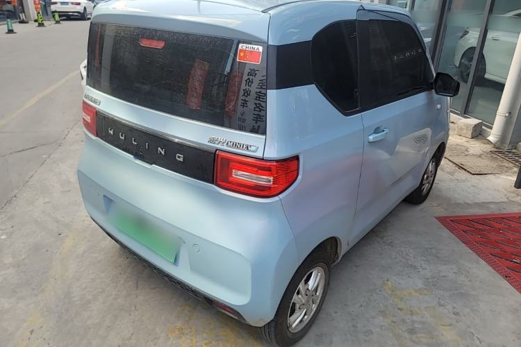 Used Wuling Hongguang MINIEV 2020 Enjoyment Model Lithium Iron Phosphate Rear Right 45 Deg