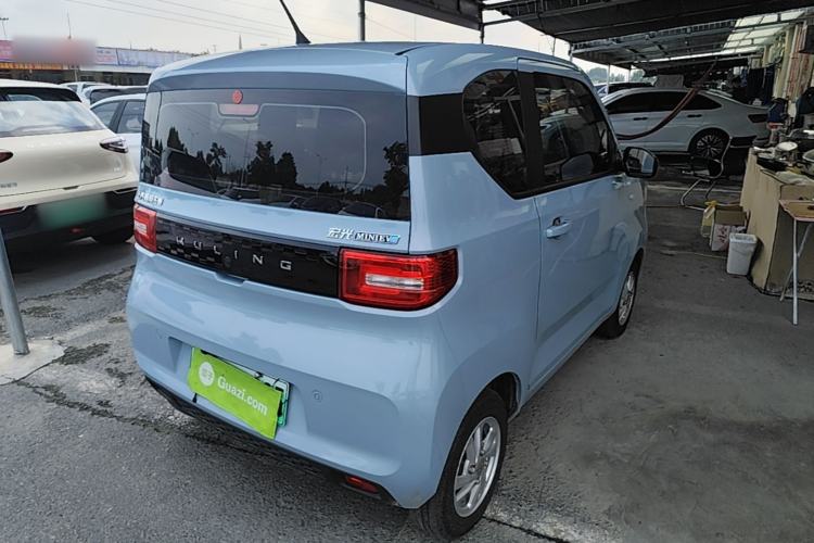 Used Wuling Hongguang MINIEV 2020 Enjoyment Model Lithium Iron Phosphate Rear Right 45 Deg