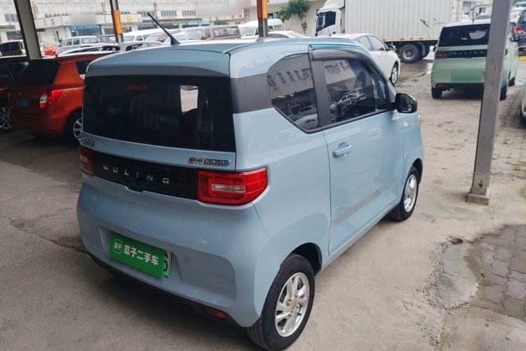 Used Wuling Hongguang MINIEV 2020 Enjoyment Model Lithium Iron Phosphate Rear Right 45 Deg