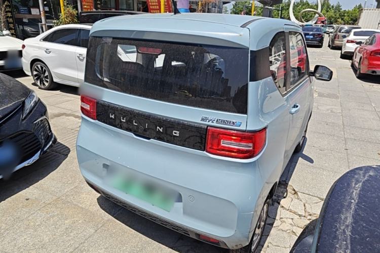 Used Wuling Hongguang MINIEV 2020 Enjoyment Model Lithium Iron Phosphate Rear Right 45 Deg