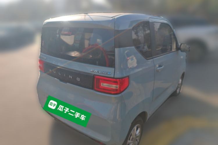 Used Wuling Hongguang MINIEV 2020 Enjoyment Model Lithium Iron Phosphate Rear Right 45 Deg