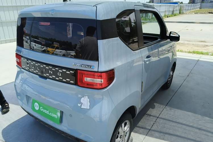 Used Wuling Hongguang MINIEV 2020 Zizai Version Lithium-NMC Rear Right 45 Deg