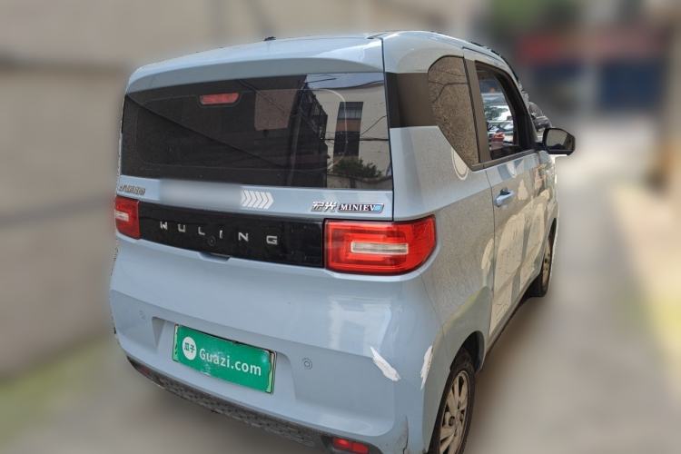 Used Wuling Hongguang MINIEV 2020 Enjoyment Model Lithium Iron Phosphate Rear Right 45 Deg
