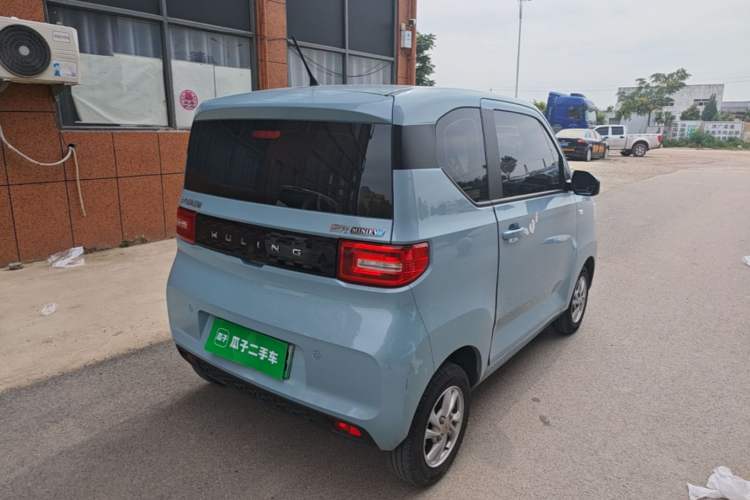Used Wuling Hongguang MINIEV 2020 Freedom Version Lithium Iron Phosphate Rear Right 45 Deg