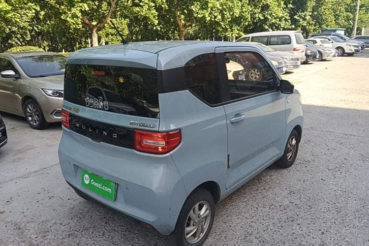 Used Wuling Hongguang MINIEV 2020 Zizai Version Lithium-NMC Rear Right 45 Deg