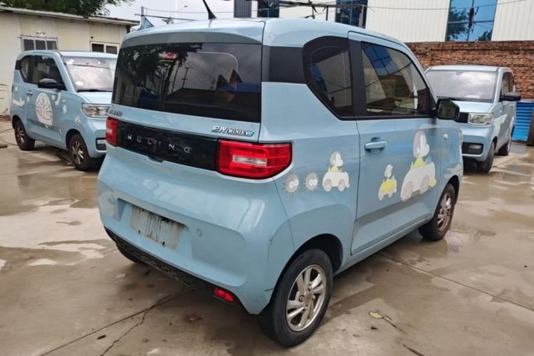 Used Wuling Hongguang MINIEV 2020 Enjoyment Model Lithium Iron Phosphate Rear Right 45 Deg