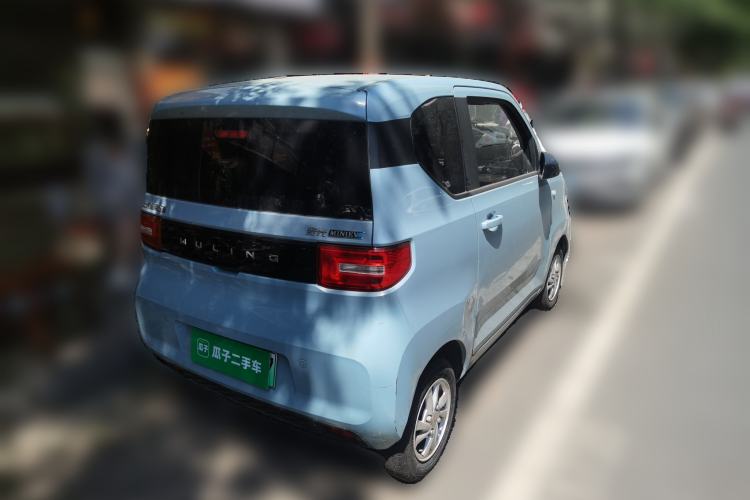 Used Wuling Hongguang MINIEV 2020 Enjoyment Model Lithium Iron Phosphate Rear Right 45 Deg