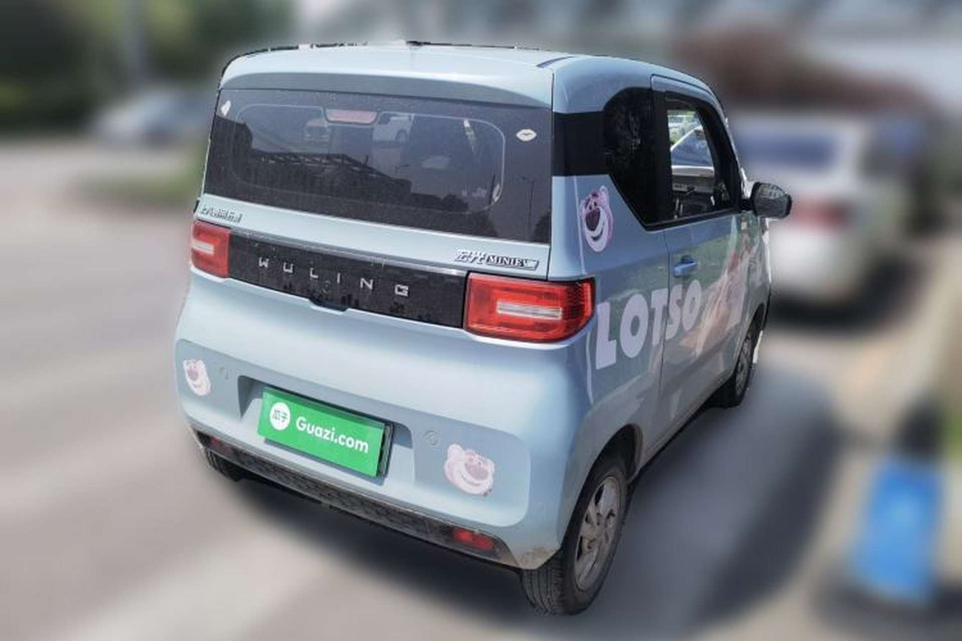 Used Wuling Hongguang MINIEV 2020 Freedom Version Lithium Iron Phosphate Rear Right 45 Deg