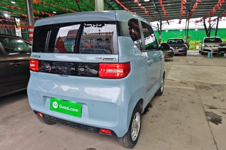 Used Wuling Hongguang MINIEV 2020 Freedom Version Lithium Iron Phosphate Rear Right 45 Deg