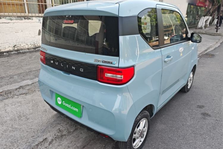 Used Wuling Hongguang MINIEV 2020 Enjoyment Model Lithium Iron Phosphate Rear Right 45 Deg