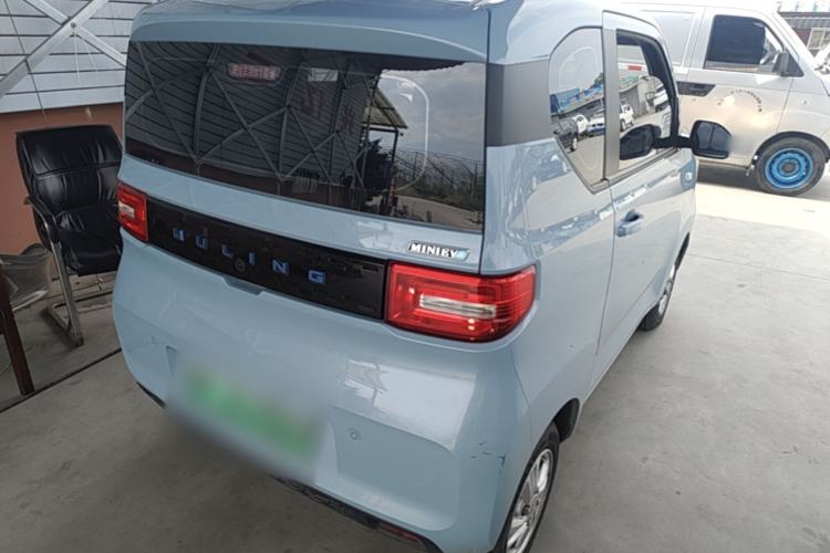 Used Wuling Hongguang MINIEV 2020 Enjoyment Model Lithium Iron Phosphate Rear Right 45 Deg