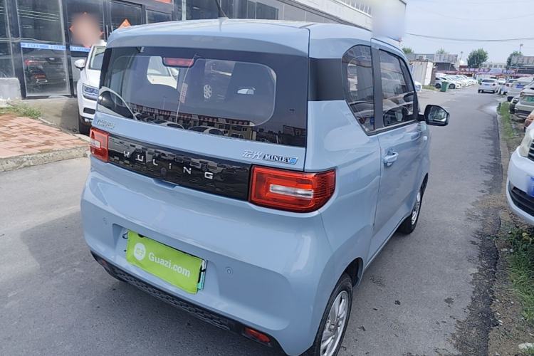 Used Wuling Hongguang MINIEV 2020 Enjoyment Model Lithium Iron Phosphate Rear Right 45 Deg