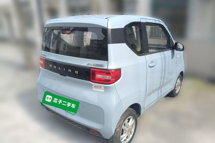 Used Wuling Hongguang MINIEV 2020 Enjoyment Model Lithium Iron Phosphate Rear Right 45 Deg